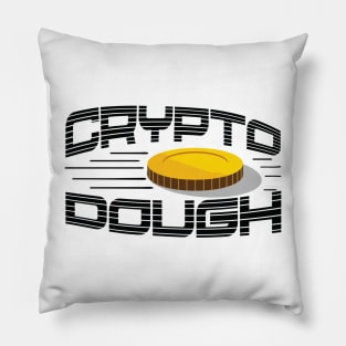 Crypto Dough Funny Bitcoin Gift Pillow