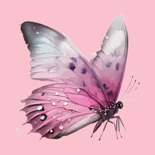 Beautiful pink butterfly T-Shirt