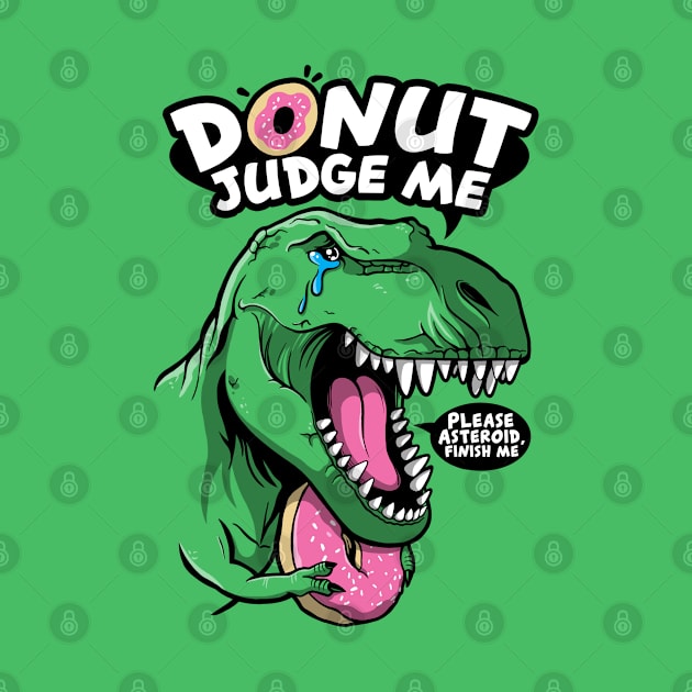 Donut judge the t rex by NemiMakeit