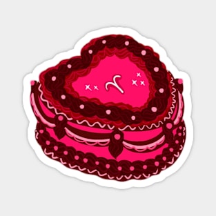 Aries cake Magnet