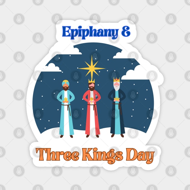 Epiphany and Three Kings Day Magnet by smkworld