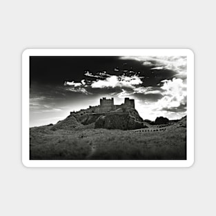 Bamburgh Castle in Northumberland, UK Magnet