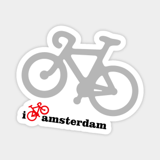 I Bike Amsterdam Magnet