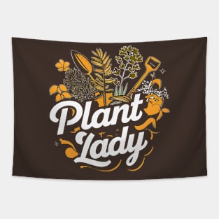 Plant Lady | Gardening Tapestry