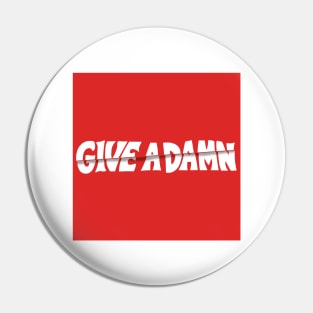 Give A Damn As Worn By Alex Turner Pin