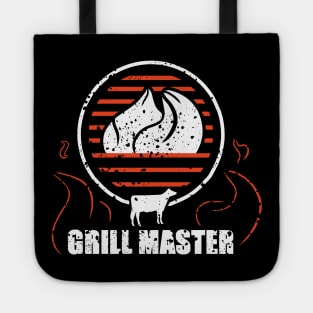 cool master of the grill father's day gift for grill lover Tote