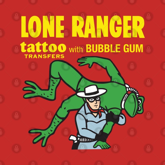 Lone Ranger - Frogman Tattoo by Chewbaccadoll