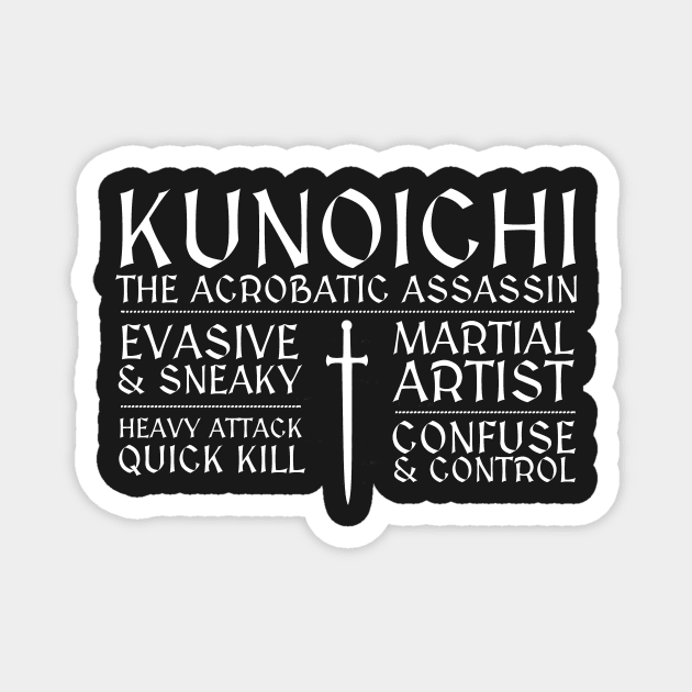 Kunoichi Magnet by snitts