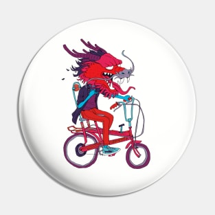 Dragon Biker Pin