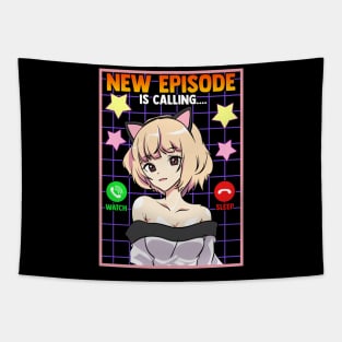 Anime Girl New Episode Is Calling... Tapestry