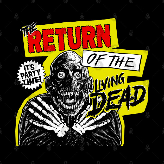 Return Of The Living Dead, Tarman, Zombies by PeligroGraphics