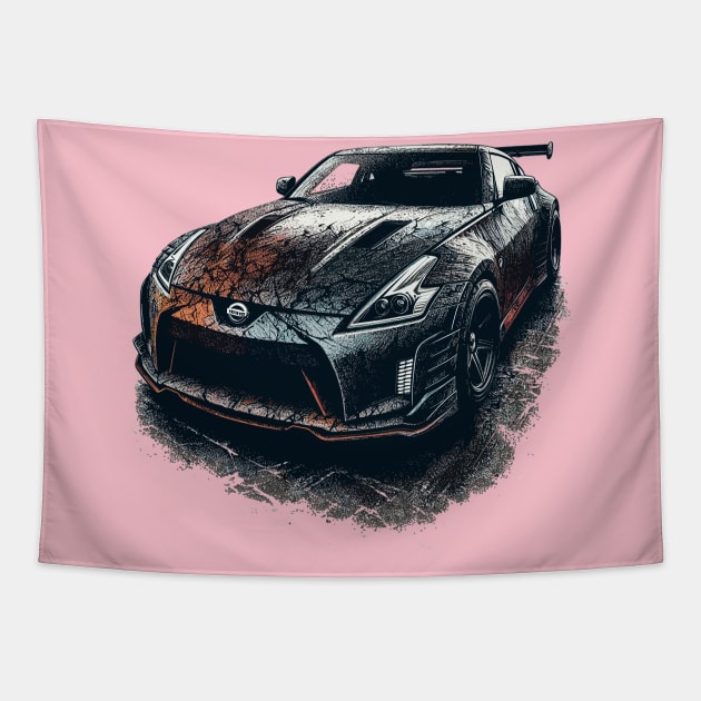 Nissan Z Tapestry by Vehicles-Art