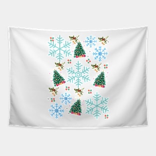 Christmas Snow Tapestry