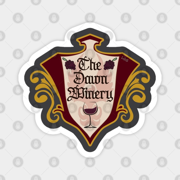 The Dawn Winery (Version 1) Magnet by LetsGetGEEKY