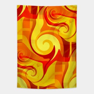 AUTUMN Colors Abstract Tapestry