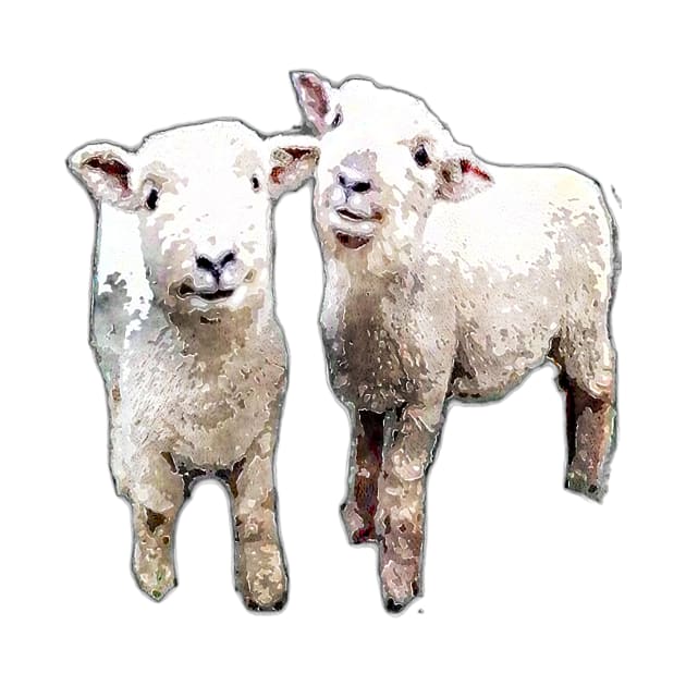 Two Sheep bywhacky by bywhacky