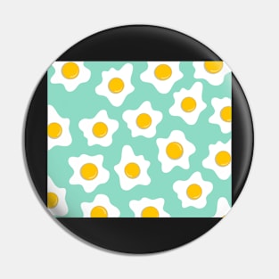 Egg Lover pattern Pin