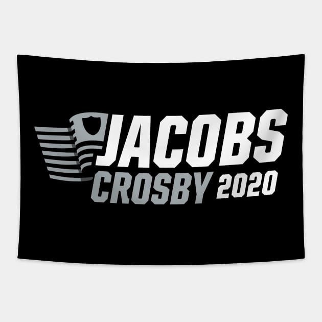 Josh Jacobs Maxx Crosby 2020 Election Raiders Shirt Tapestry by fatdesigner