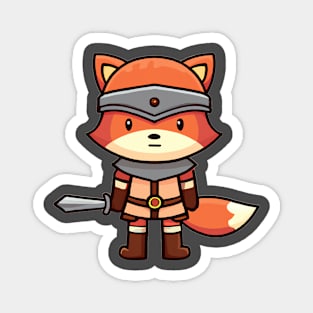 Fox Knight Magnet