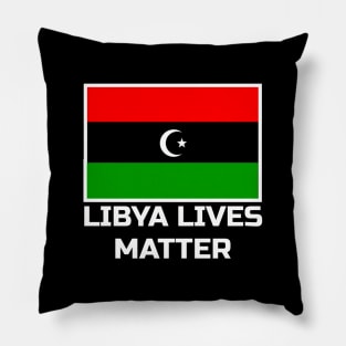 Libya Lives Matter Pillow