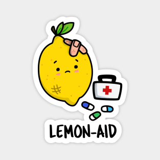 Lemon Aid Cute Lemon Pun Magnet