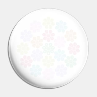 Democracy Daisy - white Pin