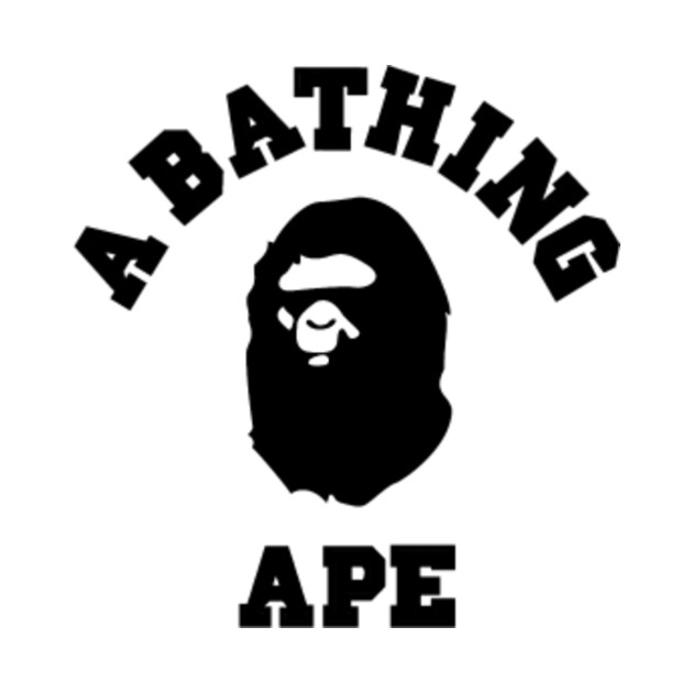 Bathing ape logo clearance