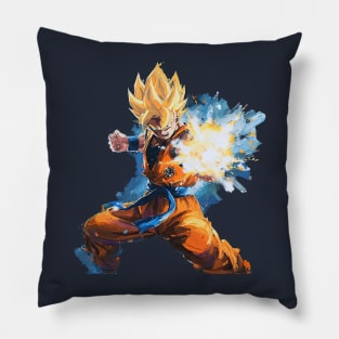 super sayian Pillow