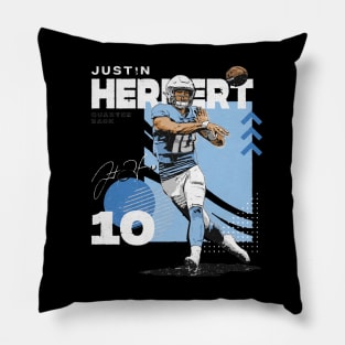 Justin Herbert Los Angeles C Squared Pillow