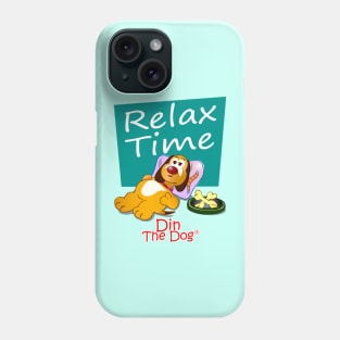 Relax Time - Din The Dog Collection Phone Case