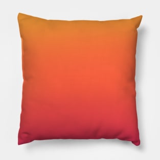 Sunset Ombre Gradient Pillow