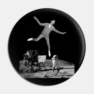 Pee Wee Herman On The Moon Pin