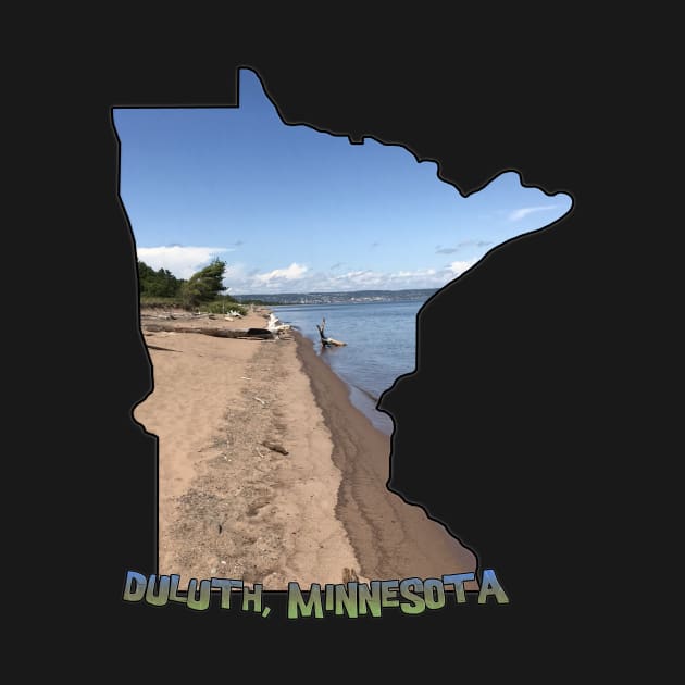 Minnesota State Outline (Duluth and Lake Superior) by gorff