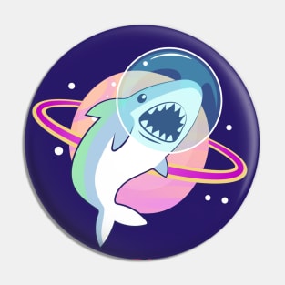 Space Adventure Shark Pin