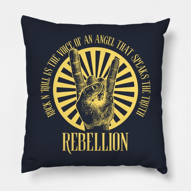 Rebellion Pillow by aliencok