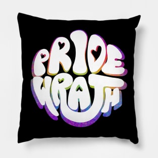 Pride and Wrath (Gay Pride) Pillow