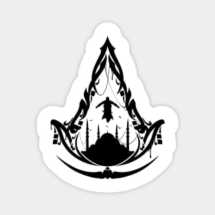 Assasin’s Creed Mirage black Version Magnet