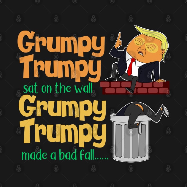 Funny Trump Grumpy Trumpy by Block28Designs