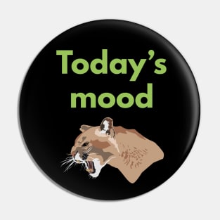 Bad Mood Warning Pin