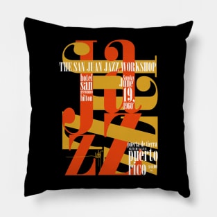 San Juan Jazz Workshop Pillow