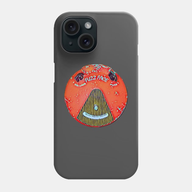 Dallas Arbiter Fuzz Face Pedal Phone Case by Snappy Larry