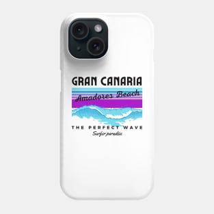 Amadores Beach Gran Canaria Spain Phone Case