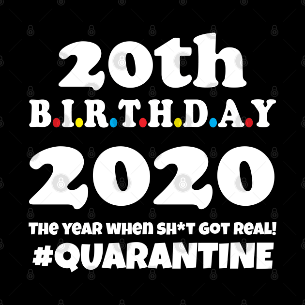 20th Birthday 2020 Quarantine by WorkMemes