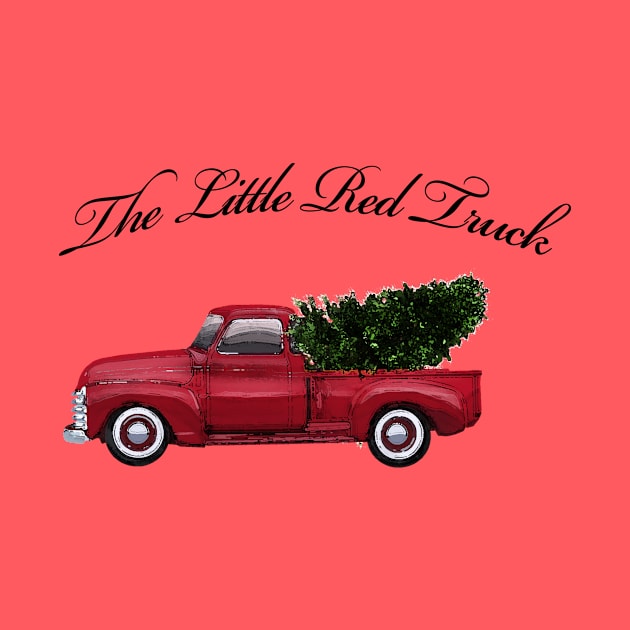The Little Red Truck by Rustic Daisies Marketplace