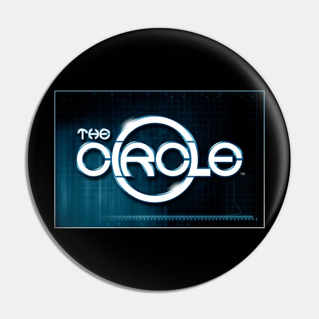 The Circle Grid Logo Pin by artofbriancroll