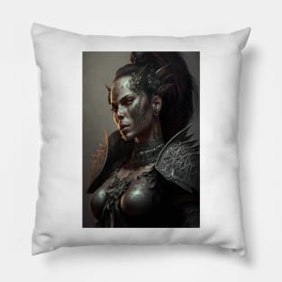 Orcish Queen Pillow