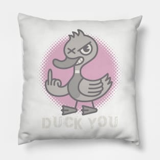 duck you Pillow