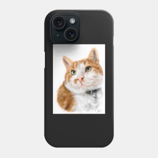 Cross Eyed Kittie Cat Phone Case