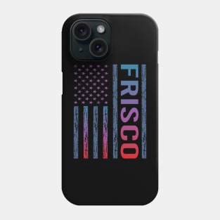 Blue Red Flag - Frisco Phone Case