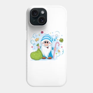 Cute Christmas Gnome. Phone Case